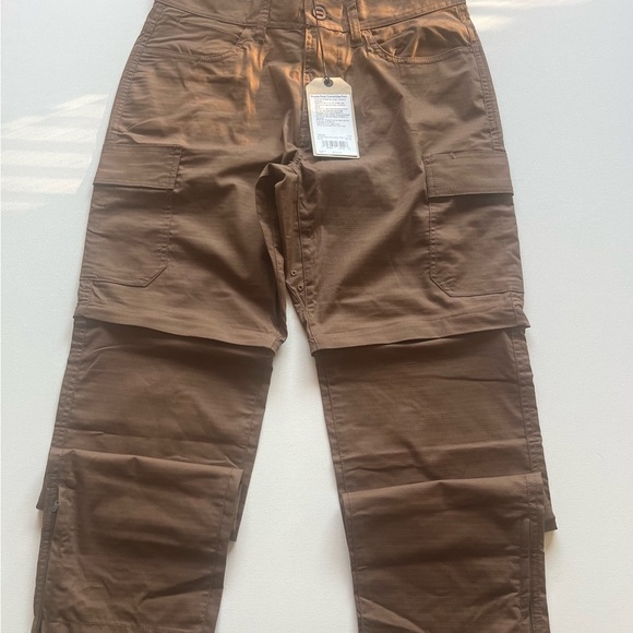NWT PrAna Men's Double Peak Convertible Pant Fit 30x30 Antique Bronze MSRP $110 - Picture 2 of 11